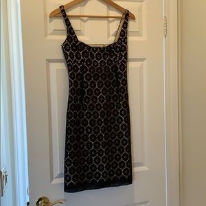 Beautiful Black Eyelet Elie Tahari dress - xxs